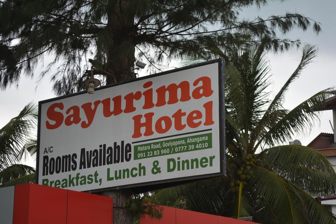 Sayurima Beach Hotel Ahangama Zewnętrze zdjęcie